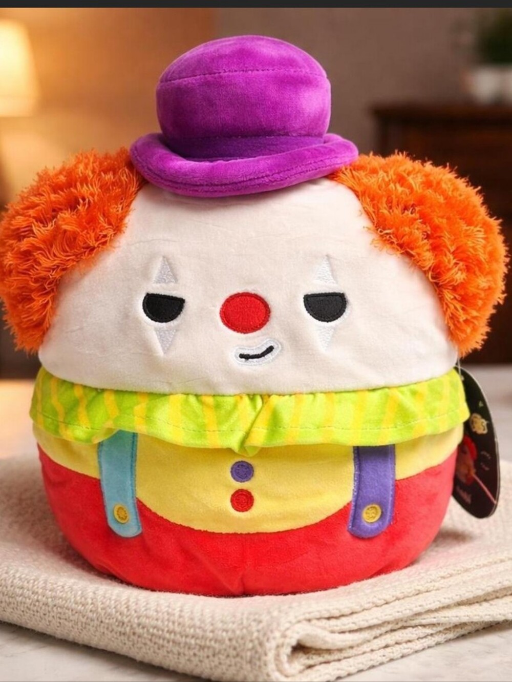 Bimbi 8 in Squishmallow Select Series Clown (Mischievous Eyes)